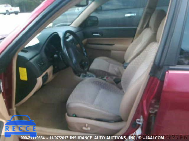 2005 Subaru Forester JF1SG65665H716291 image 7