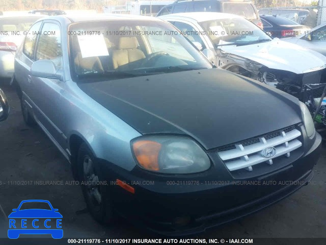 2005 HYUNDAI ACCENT GS KMHCG35C05U335784 image 0