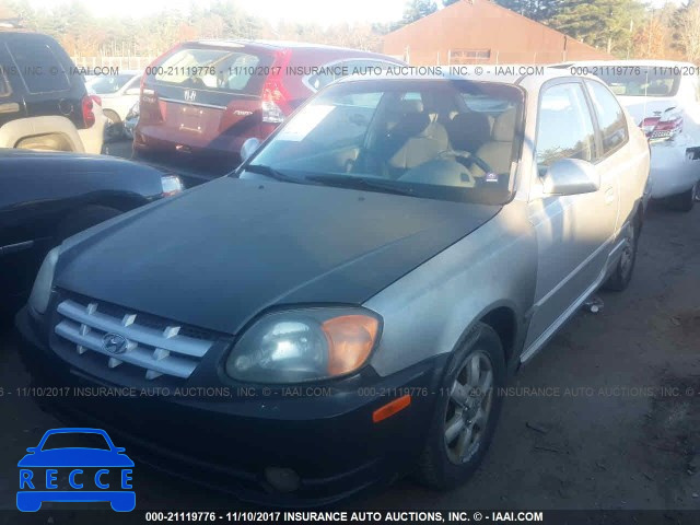 2005 HYUNDAI ACCENT GS KMHCG35C05U335784 image 1