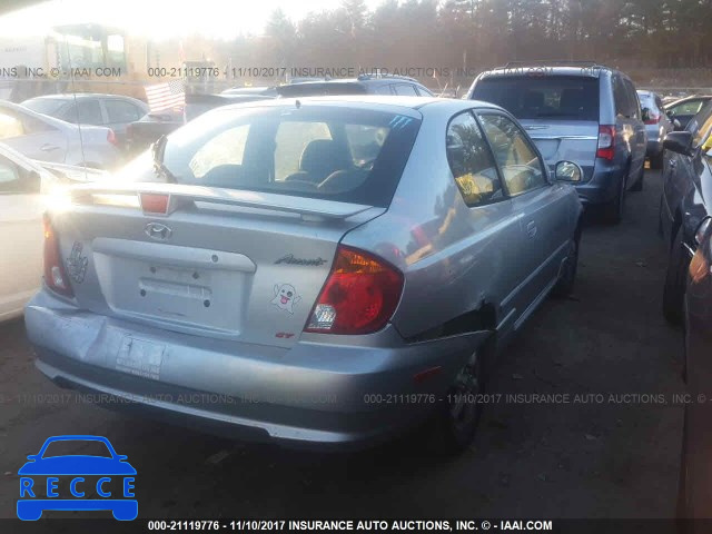 2005 HYUNDAI ACCENT GS KMHCG35C05U335784 image 3