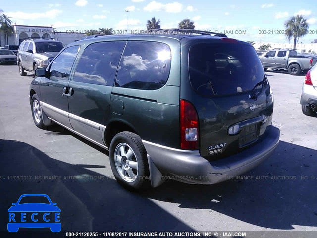 2002 Nissan Quest GXE 4N2ZN15T42D805106 image 2