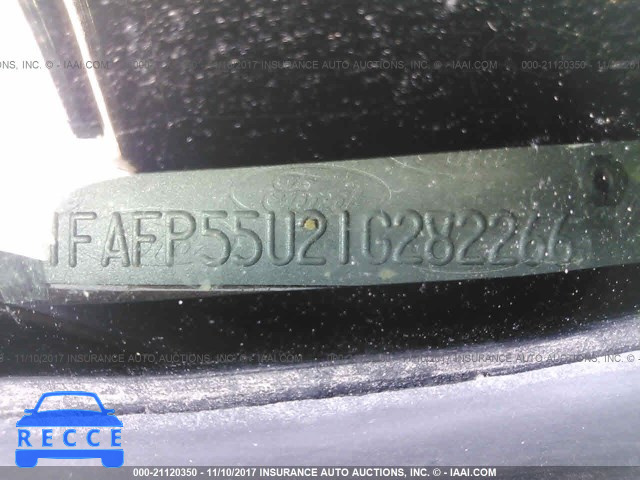 2001 Ford Taurus SES 1FAFP55U21G282266 image 8