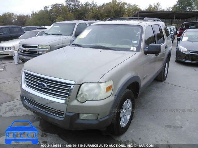 2006 Ford Explorer XLT 1FMEU63E56UA00626 зображення 1