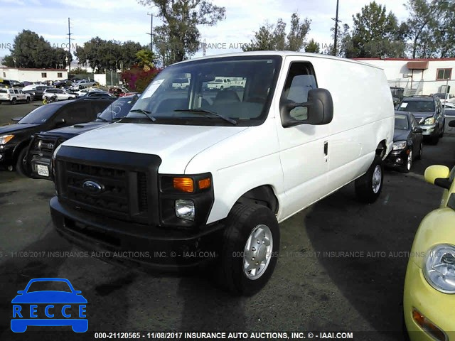 2008 FORD ECONOLINE E350 SUPER DUTY VAN 1FTSE34L98DA29243 image 1