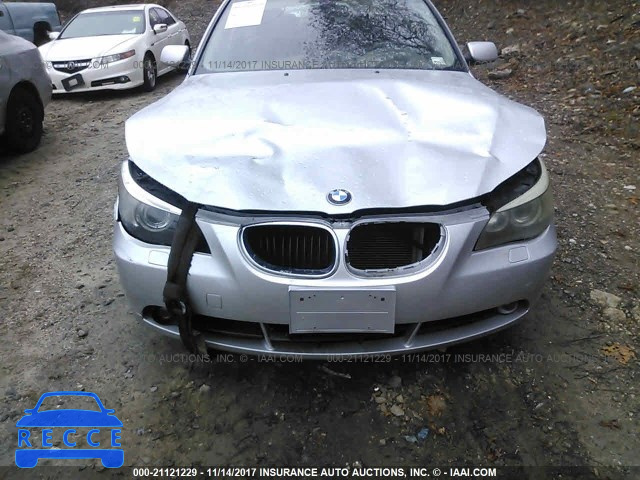2005 BMW 525 I WBANA53585B863516 зображення 5