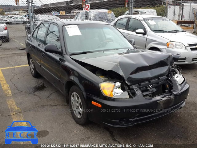 2005 Hyundai Accent GL KMHCG45C15U623156 image 0