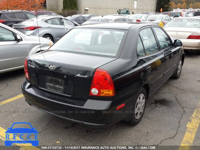 2005 Hyundai Accent GL KMHCG45C15U623156 image 3