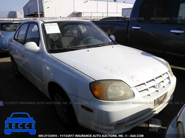 2005 Hyundai Accent GL KMHCG45C25U580723 image 0