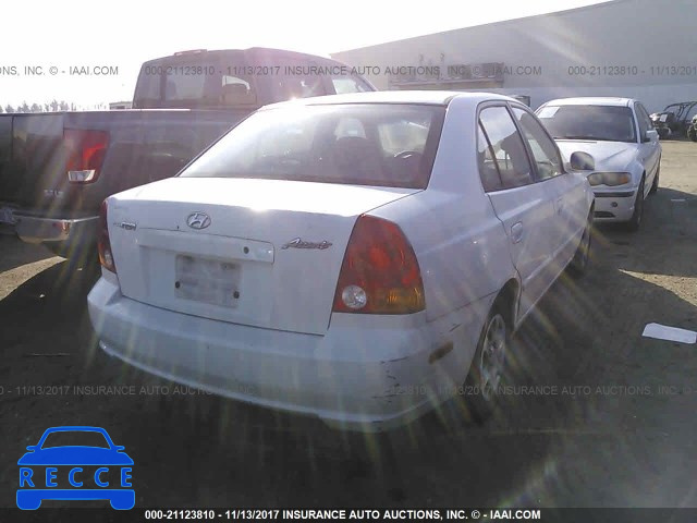 2005 Hyundai Accent GL KMHCG45C25U580723 image 3