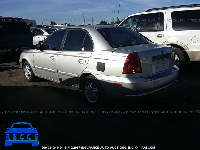 2005 Hyundai Accent GL KMHCG45CX5U633507 image 2