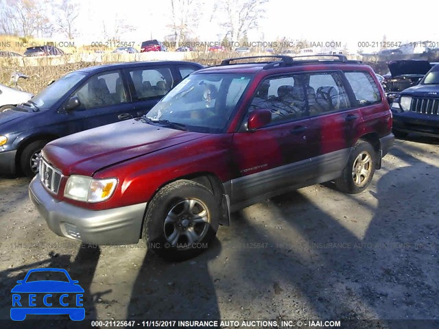 2001 Subaru Forester S JF1SF65551H758620 зображення 1