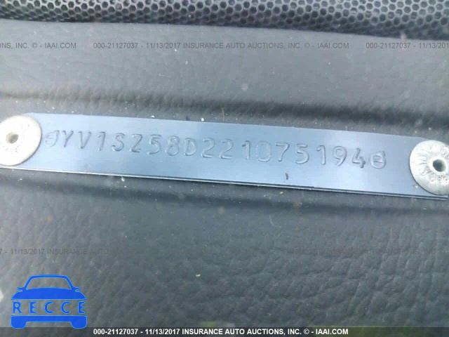 2002 Volvo V70 XC YV1SZ58D221075194 image 8
