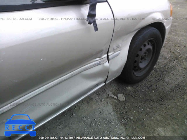 1999 Mazda Protege DX/LX JM1BJ2222X0140805 зображення 5