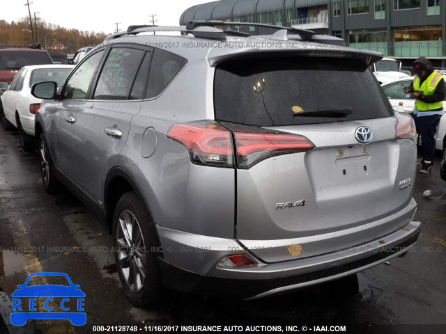 2017 TOYOTA RAV4 HV LIMITED JTMDJREV8HD127493 image 2