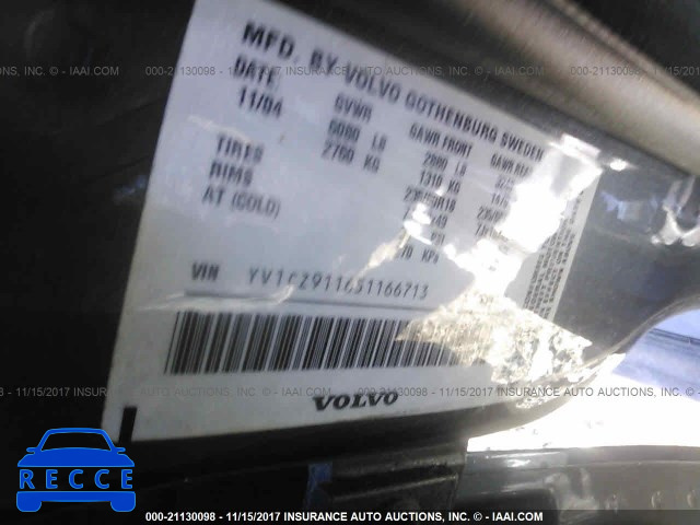 2005 Volvo XC90 T6 YV1CZ911651166713 image 8