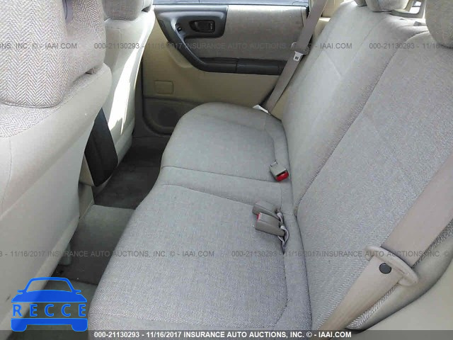 2002 Subaru Forester L JF1SF63512H723304 image 7