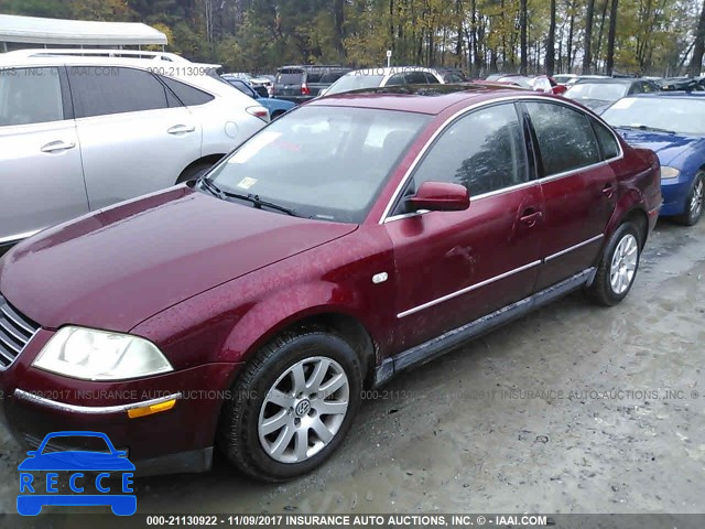 2003 Volkswagen Passat GLS WVWPD63B23E422720 image 1