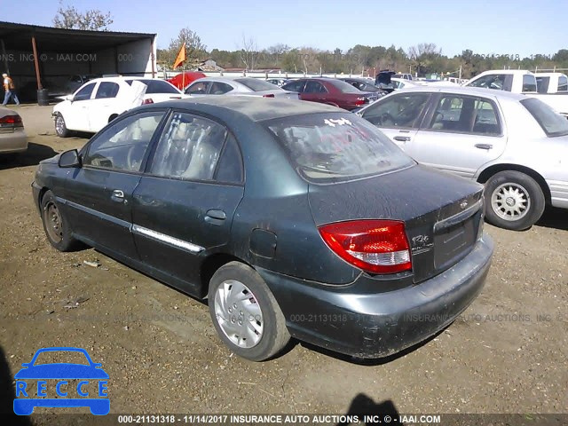 2003 KIA RIO KNADC125736258098 image 2