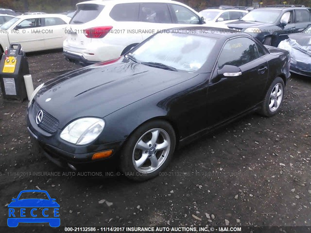 2002 Mercedes-benz SLK 320 WDBKK65F62F253356 image 1