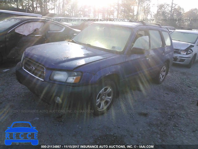 2004 Subaru Forester 2.5X JF1SG63644H714928 зображення 1