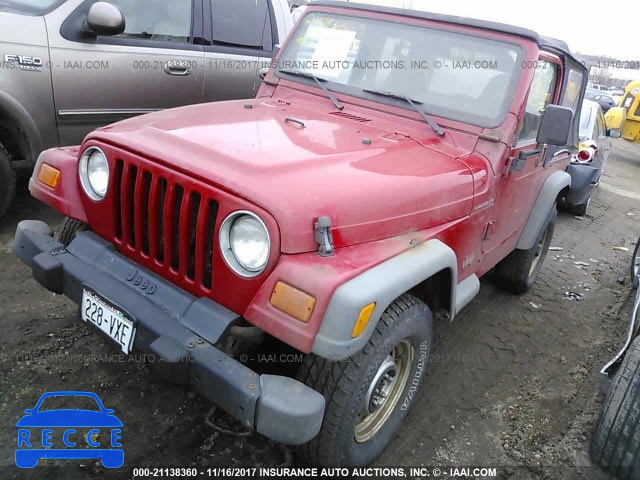 2000 Jeep Wrangler / Tj SE 1J4FA29P0YP740101 Bild 1