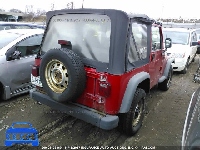 2000 Jeep Wrangler / Tj SE 1J4FA29P0YP740101 image 3