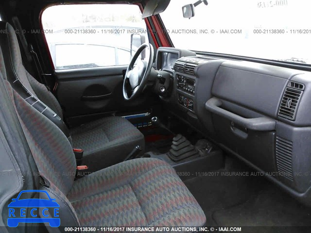 2000 Jeep Wrangler / Tj SE 1J4FA29P0YP740101 image 4