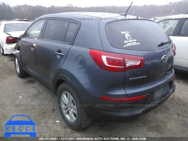 2011 KIA Sportage LX KNDPB3A27B7142673 зображення 2