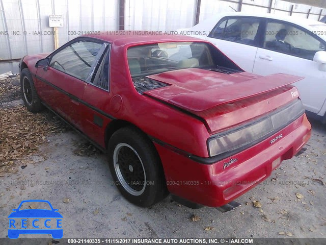 1988 Pontiac Fiero 1G2PE1197JP201233 image 2