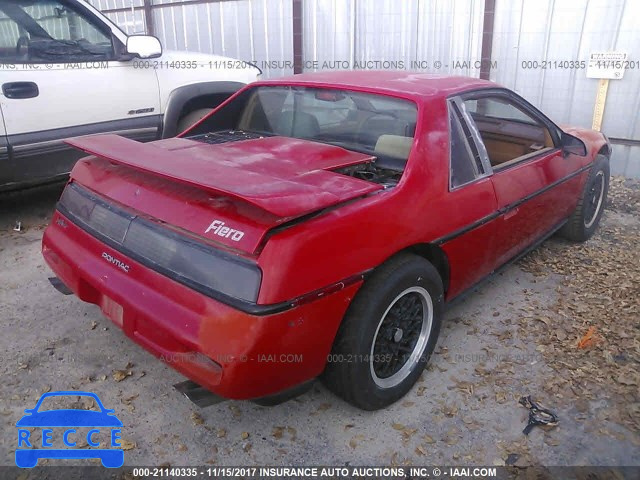 1988 Pontiac Fiero 1G2PE1197JP201233 image 3