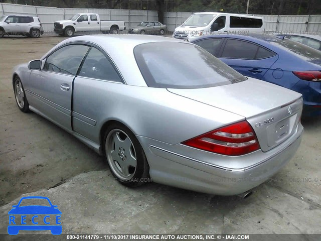 2002 Mercedes-benz CL 500 WDBPJ75J32A024715 зображення 2