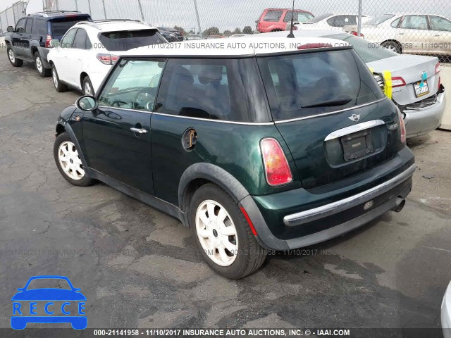 2002 Mini Cooper WMWRC33412TC32610 image 2