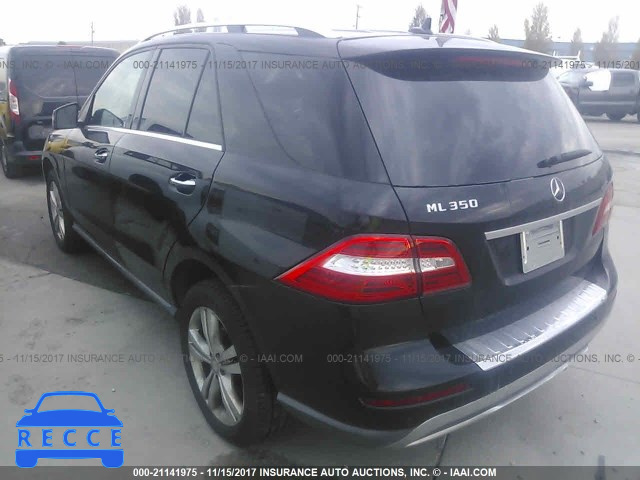 2013 Mercedes-benz ML 350 4JGDA5JB5DA222797 зображення 2