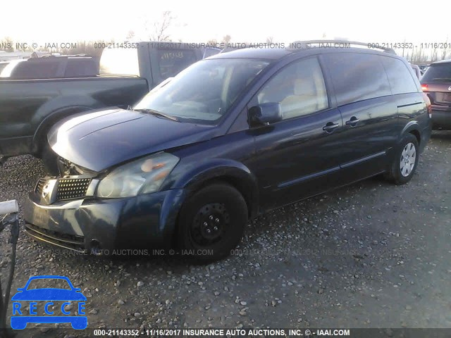 2006 NISSAN QUEST S/SE/SL 5N1BV28U76N101749 image 1