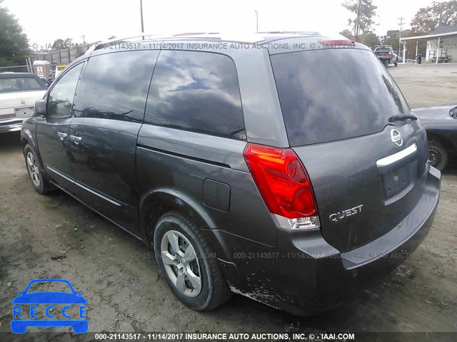 2007 Nissan Quest S/SE/SL 5N1BV28U97N113628 Bild 2