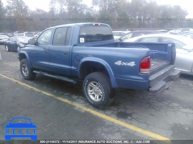 2003 Dodge Dakota QUAD SPORT 1D7HG38N53S289116 image 2