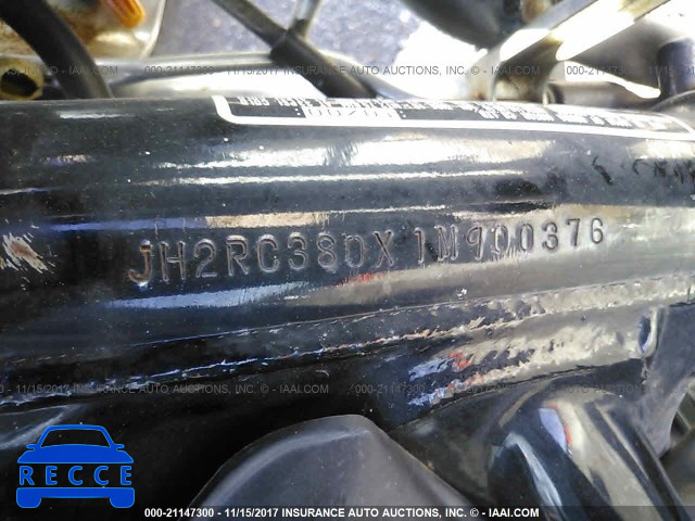 2001 Honda CB750 JH2RC380X1M900376 image 9