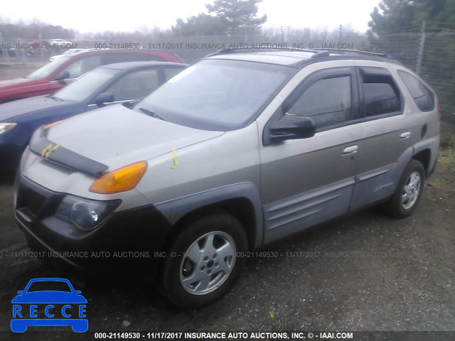 2001 Pontiac Aztek 3G7DA03E21S539301 image 1