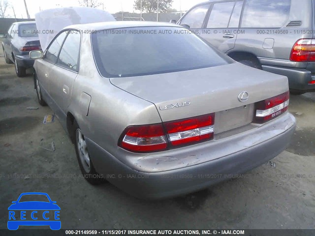 2000 LEXUS ES 300 JT8BF28G1Y5076876 image 2