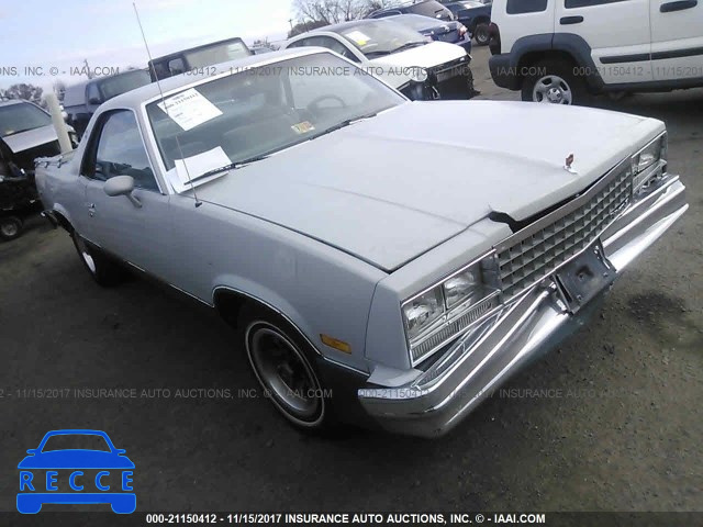 1984 Chevrolet El Camino 1GCCW80H9ER206503 image 0