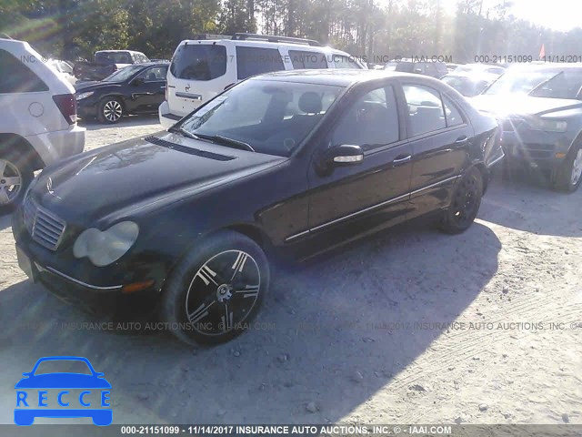 2004 Mercedes-benz C 240 WDBRF61J54E019215 image 1