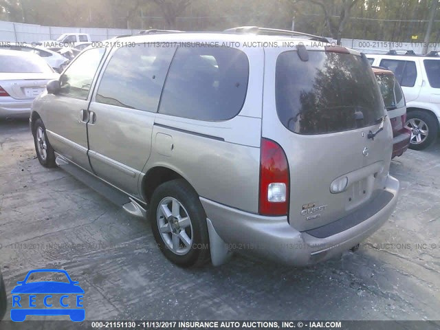 2001 Nissan Quest GLE 4N2ZN17T91D813505 image 2