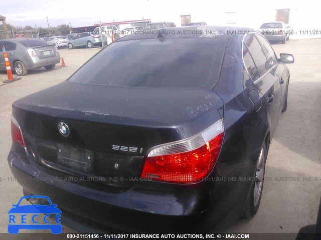 2005 BMW 525 I WBANA535X5B856311 image 3