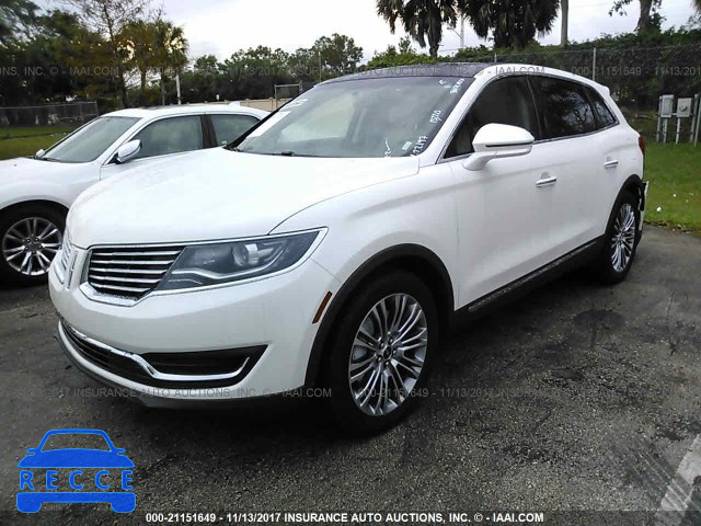 2017 LINCOLN MKX RESERVE 2LMPJ6LR5HBL22197 зображення 1