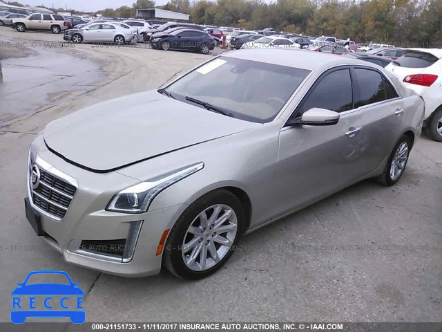 2014 Cadillac CTS LUXURY COLLECTION 1G6AR5SX3E0123514 image 1