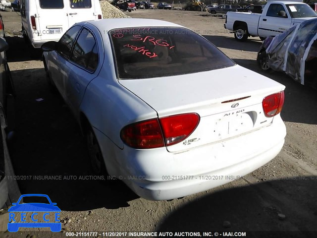 2000 Oldsmobile Alero GX 1G3NK52T3YC325675 Bild 2