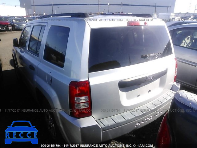 2009 Jeep Patriot SPORT 1J4FT28B89D103170 зображення 2