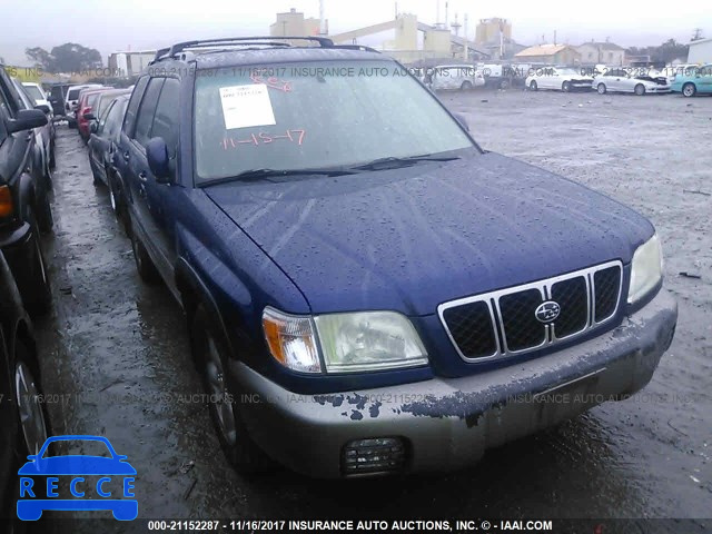 2002 Subaru Forester S JF1SF655X2H732578 зображення 0