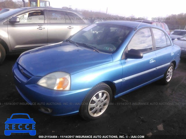 2003 KIA RIO KNADC125036273199 image 1