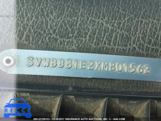 1999 Volkswagen Cabrio GLS 3VWBB81E2XM801562 image 8